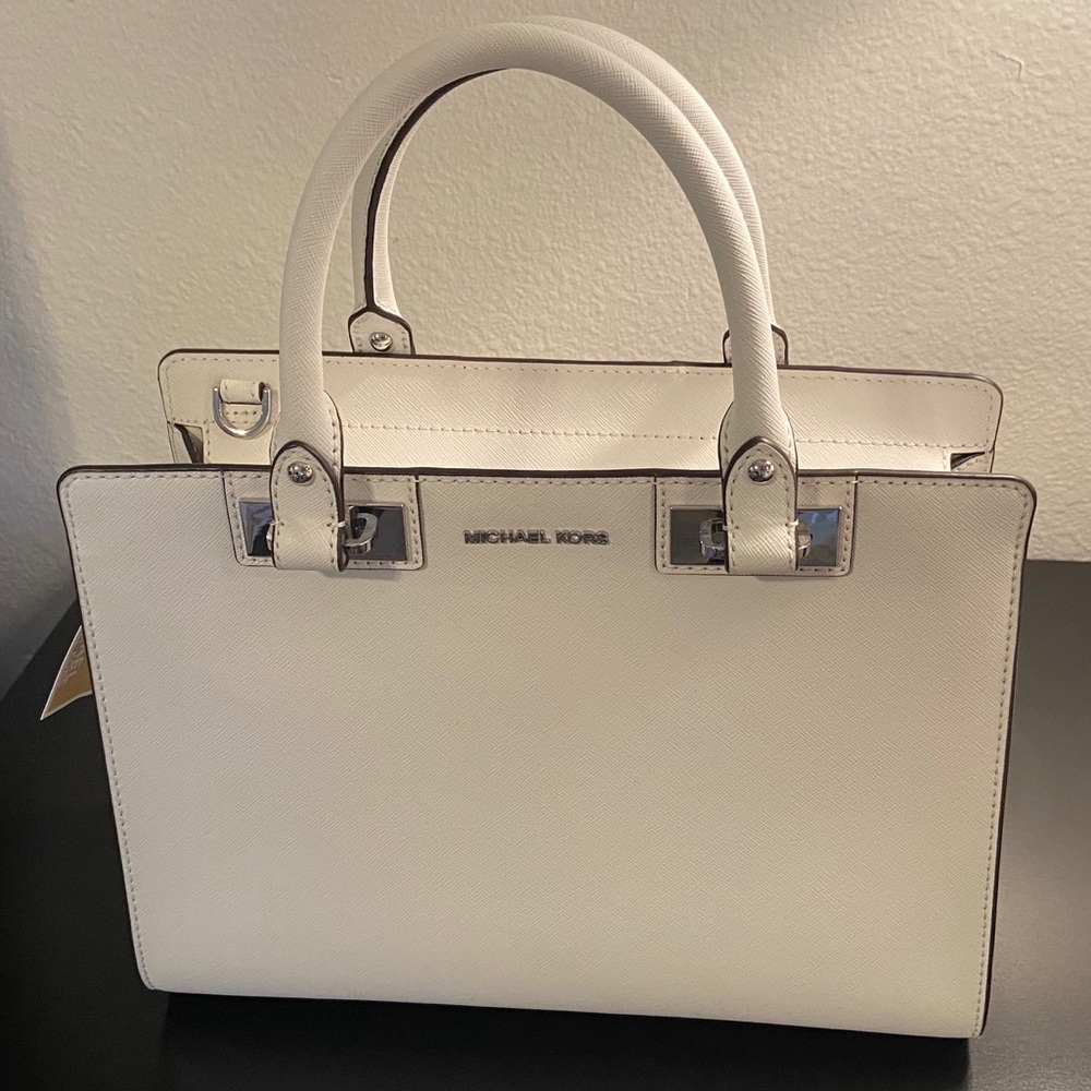 Michael Kors White Purse
